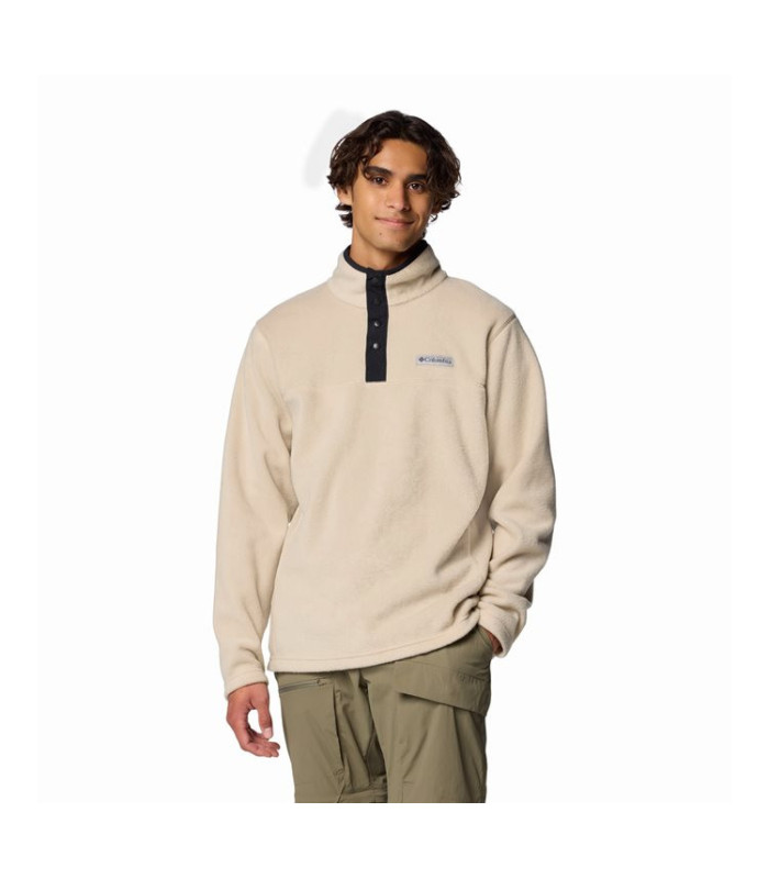 Columbia Ανδρική Μπλούζα Steens Mountain Half Snap II Ancient Fossil, Black