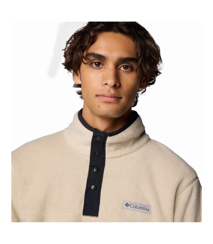 Columbia Ανδρική Μπλούζα Steens Mountain Half Snap II Ancient Fossil, Black