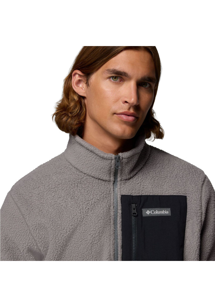 Columbia Jasper Ridge Pebbled Fleece Ανδρική Μπλούζα Half Zip | tokatlis.gr