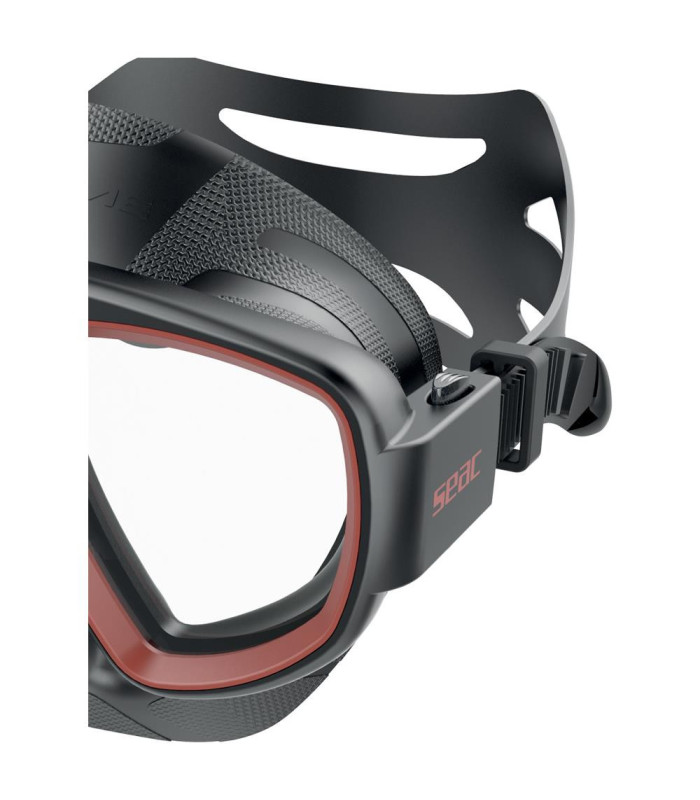 Seac Extreme Μάσκα Κατάδυσης Μαύρο/Κόκκινο
