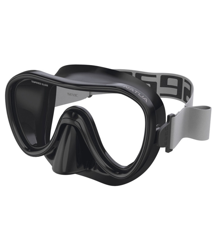 Seac Natua Μάσκα Κατάδυσης Μαύρη