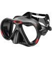 Seac Iena Μάσκα Κατάδυσης Μαύρη/Κόκκινη