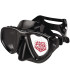 Seac Clear Antifog Μάσκα Κατάδυσης Μαύρη