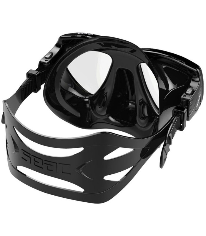 Seac Clear Antifog Μάσκα Κατάδυσης Μαύρη