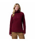 Columbia Glacial IV  Half Zip Rich Wine