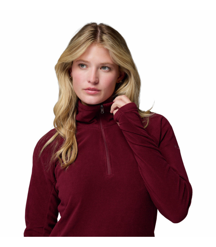 Columbia Glacial IV  Half Zip Rich Wine