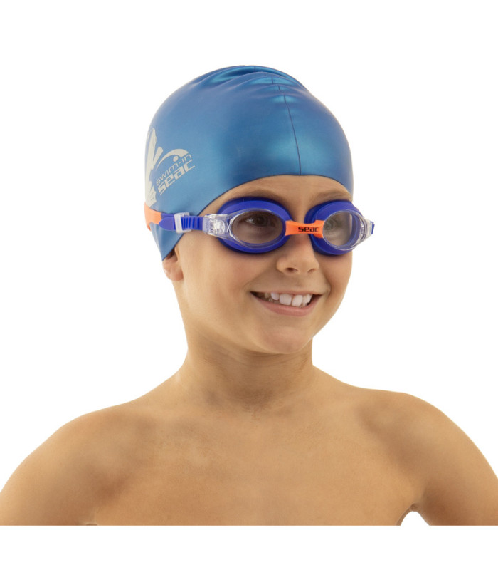 Seac Παιδικά Γυαλάκια Κολύμβησης Bubble Μπλε/Κόκκινα