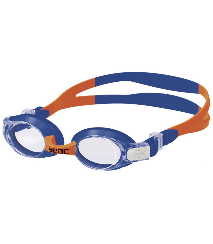 Seac Παιδικά Γυαλάκια Κολύμβησης Bubble Μπλε/Κόκκινα