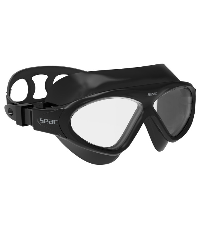 Seac Γυαλάκια Κολύμβησης Vision HD Μαύρα