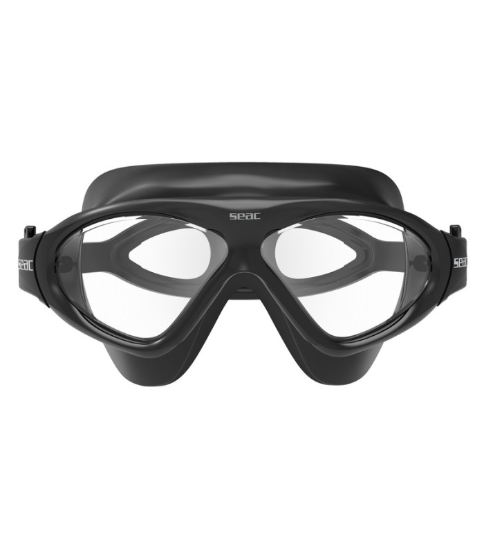 Seac Γυαλάκια Κολύμβησης Vision HD Μαύρα