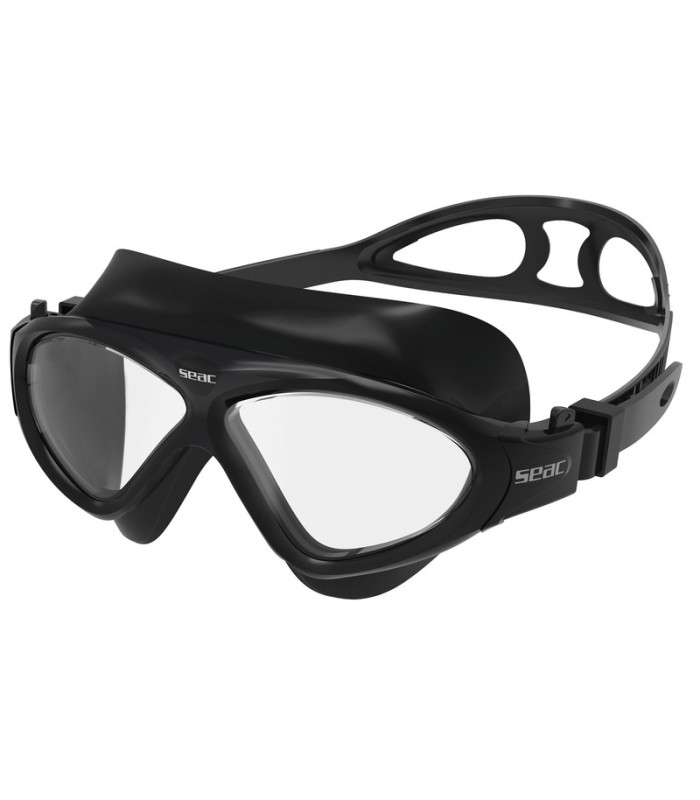 Seac Γυαλάκια Κολύμβησης Vision HD Μαύρα