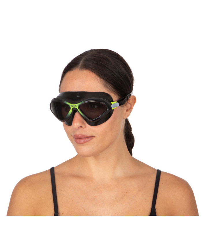 Seac Γυαλάκια Κολύμβησης Diablo Μαύρα/Λάιμ