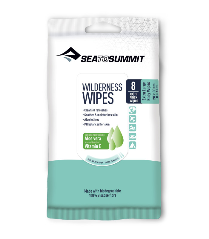 WILDERNESS WIPES XL PACKET OF 8 WIPES ΚΑΘΑΡΙΣΤΙΚΑ ΜΑΝΤΗΛΑΚΙΑ