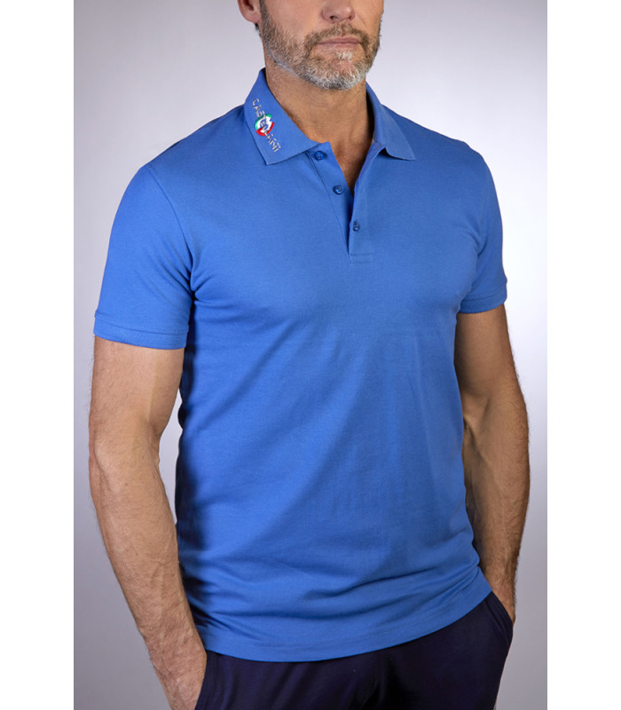 ΚΟΝΤΟΜΑΝΙΚΟ POLO T-SHIRT ΜΠΛΟΥΖΑΚΙ