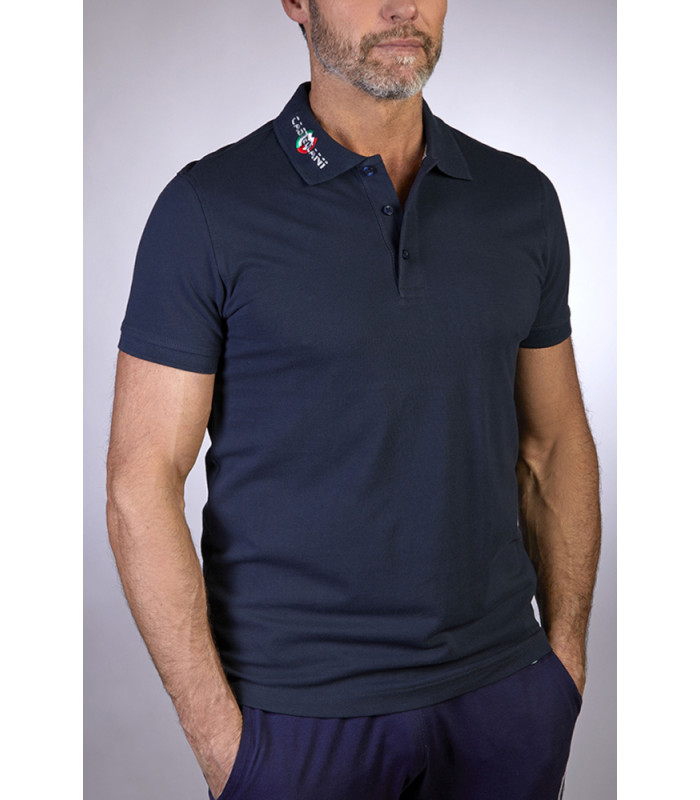 ΚΟΝΤΟΜΑΝΙΚΟ POLO T-SHIRT ΜΠΛΟΥΖΑΚΙ