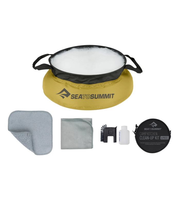 CAMP KITCHEN CLEAN-UP KIT 6 PIECE SET