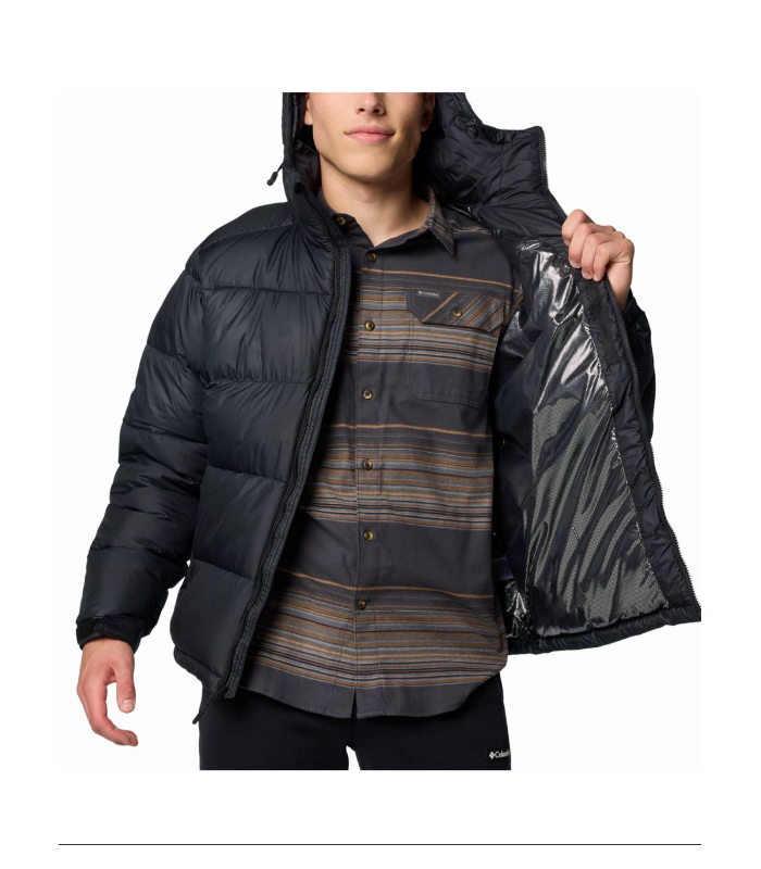 Columbia Ανδρικό Μπουφάν Pike Lake II Hooded Jacket Black