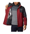 Columbia Ανδρικό Μπουφάν  Bugaboo II Fleece Interchange 3 in 1 Red Jasper/Shark/Charcoal Heather