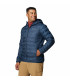 Columbia Ανδρικό Μπουφάν Delta Ridge II Down Hooded Collegiate Navy - tokatlis.gr