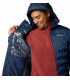 Columbia Delta Ridge II Down Hooded Jacket Collegiate Navy