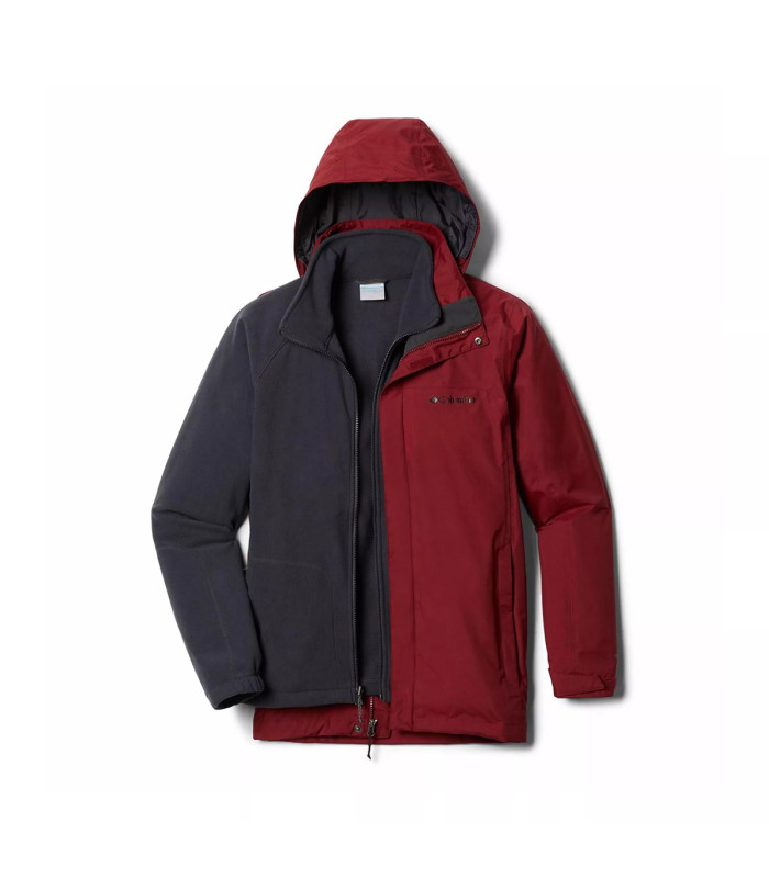 3-σε-1 που συνδυάζει εξωτερικό αδιάβροχο κέλυφος με αποσπώμενη εσωτερική επένδυση.