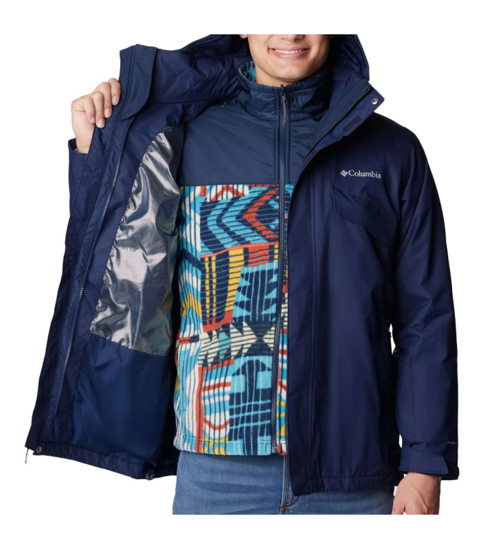 Columbia Ανδρικό Μπουφάν  Bugaboo II Fleece Interchange 3 in 1 Navy Blue