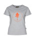 3517 Tree T-Shirt Pinewood Light Grey Melange | tokatlis.gr