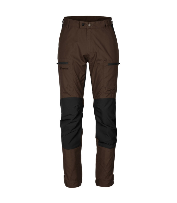 Pinewood Ανδρικό Παντελόνι Caribou Dark Brown/Black | tokatlis.gr