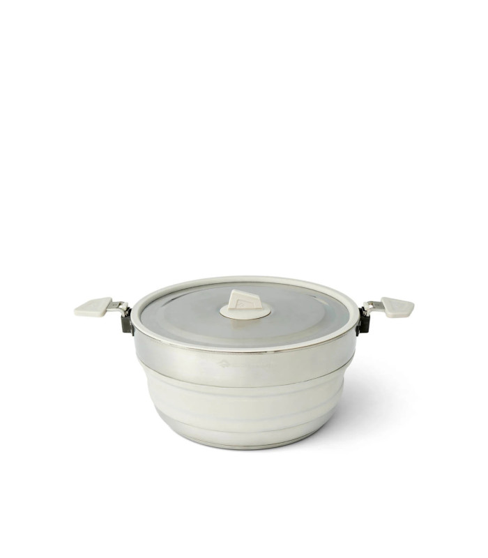 DETOUR STAINLESS STEEL COLLAPSIBLE ΚΑΤΣΑΡΟΛΑ- 5L SEA TO SUMMIT