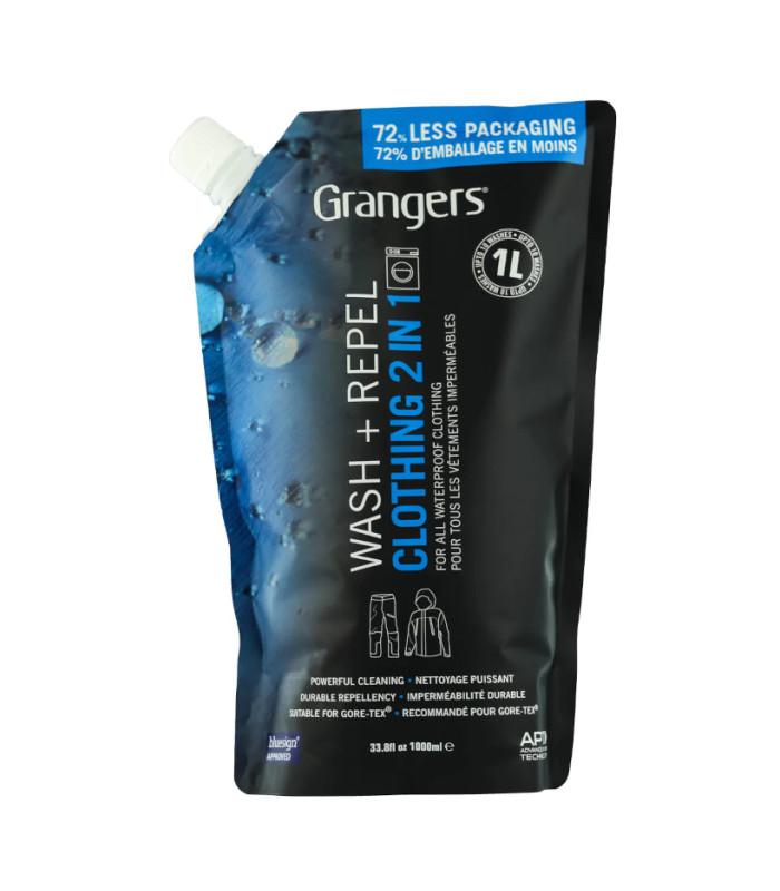 CLOTHING WASH&REPEL 2in1 1000ml ΑΔΙΑΒΡ.ΡΟΥΧ.(GRN'S) GRF212EX