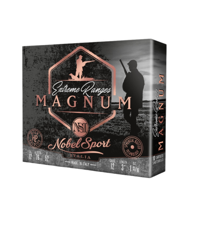 CAL.12 FAST MAGNUM PRESTIGE 52g (ΣΦΑΙΡΙΔΙΑ No 0,2) ΦΥΣΙΓΓΙΑ ΚΥΝΗΓΙΟΥ NOBEL SPORT ITALIA