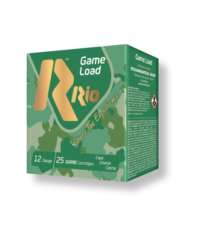 RIO 30GR. GAME LOAD C12/70/10mm Ν.8