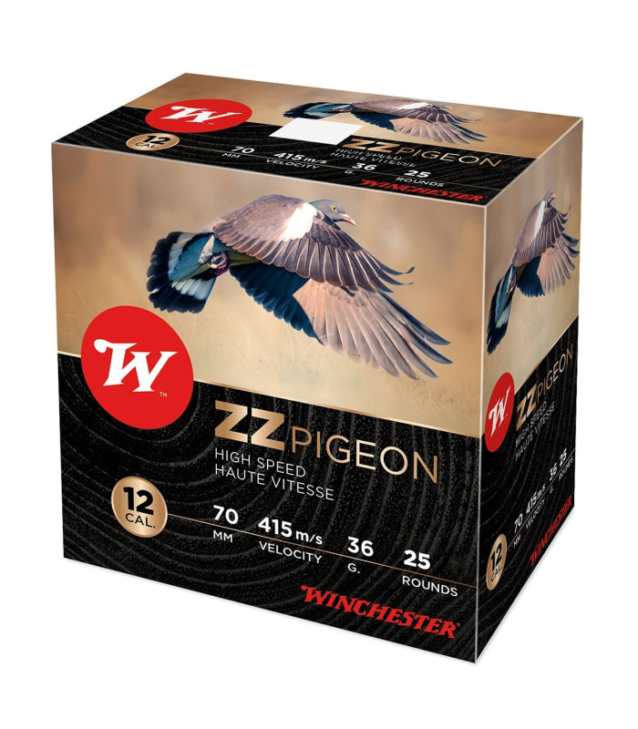ZZ PIGEON (ΦΑΣΑ) 36gr, 12GA 2 3/4", 20mm, No.5 25/250