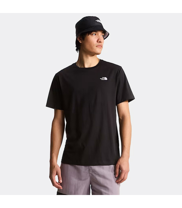 Κλασικό ανδρικό μπλουζάκι The North Face Simple Dome από 100% βαμβάκι. | tokatlis.gr