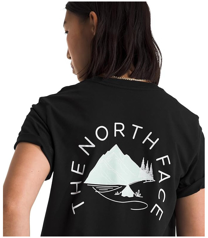 The North Face Γυναικείο Μπλουζάκι Monte Regular Graphic TNF Black | Tokatlis.gr