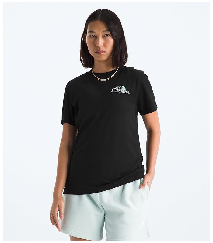 The North Face Γυναικείο Μπλουζάκι Monte Regular Graphic TNF Black | Tokatlis.gr