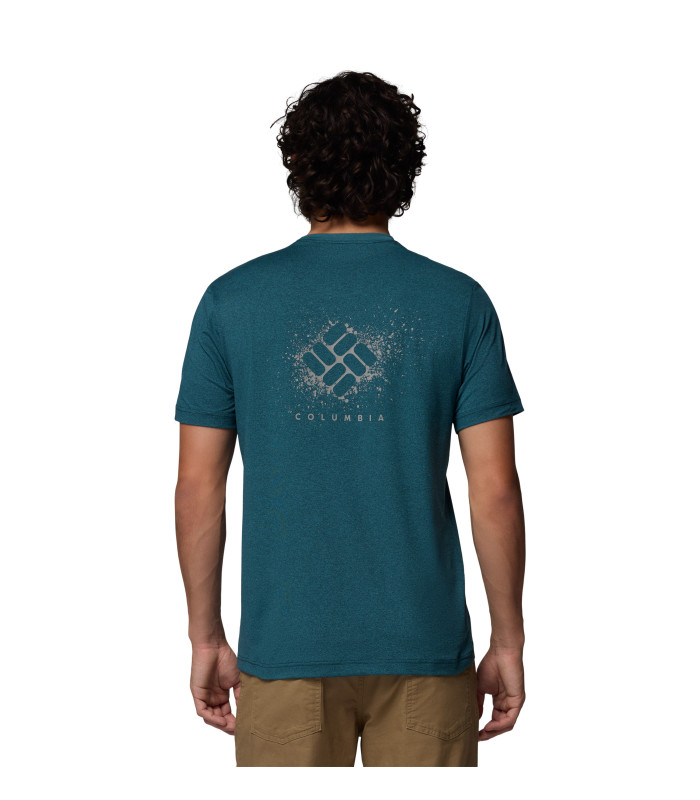 Parsons Point Ανδρικό T-shirt με Στάμπα στην Πλάτη - 100% Βαμβάκι