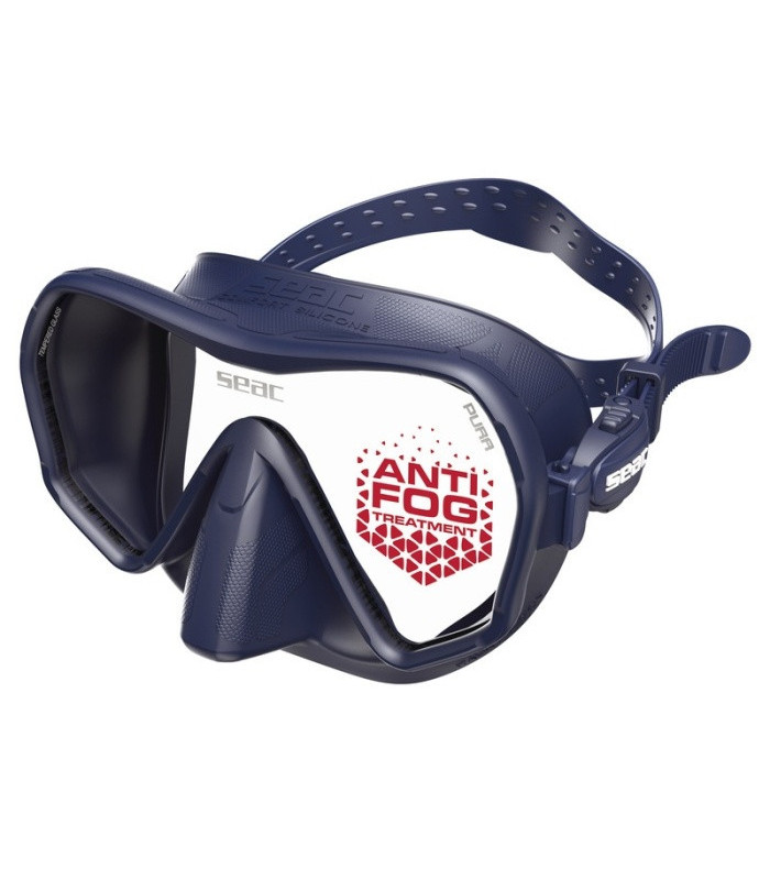 Μάσκα Κατάδυσης Seac Sub Pura Anti-fog Μπλε | tokatlis.gr
