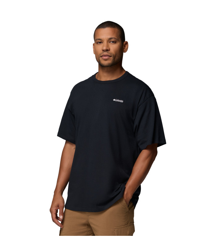 Columbia Ανδρικό Μπλουζάκι CSC Heavyweight Back Graphic Black, Photoreal | tokatlis.gr