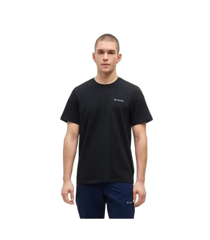 Columbia Ανδρικό Μπλουζάκι Organic Cotton Black | tokatlis.gr