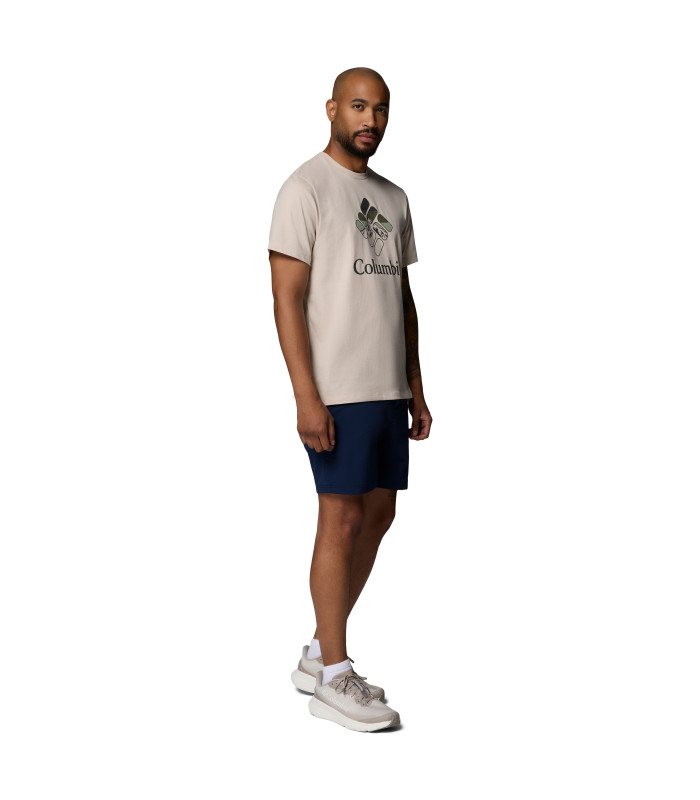 Columbia Ανδρικό Μπλουζάκι Organic Cotton Graphic Dark Stone | tokatlis.gr