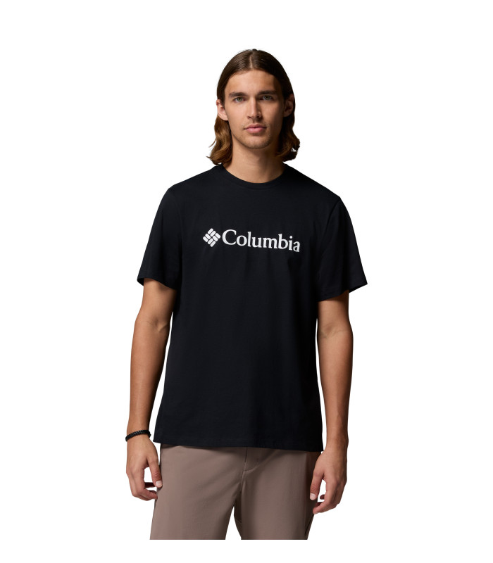 Columbia Ανδρικό Μπλουζάκι CSC Basic Logo Organic Cotton Black