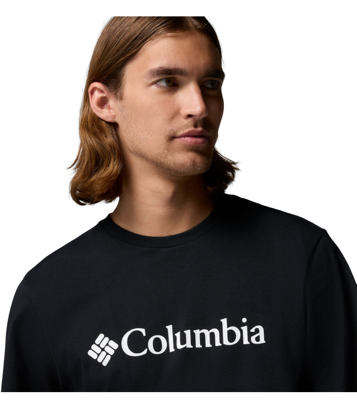 Columbia Ανδρικό Μπλουζάκι CSC Basic Logo Organic Cotton Black