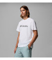 Columbia Ανδρικό Μπλουζάκι CSC Basic Logo Organic Cotton White