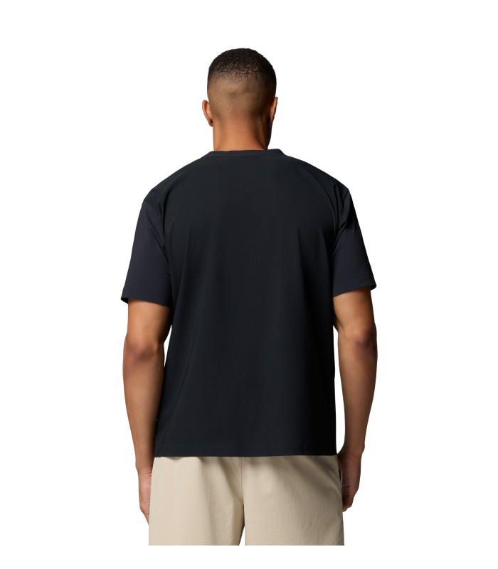 Columbia Ανδρικό Μπλουζάκι Chill Creek Woven Black