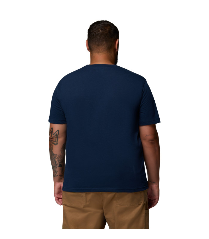 Columbia Ανδρικό Μπλουζάκι Thistletown Hills Collegiate Navy Heather - tokatlis.gr