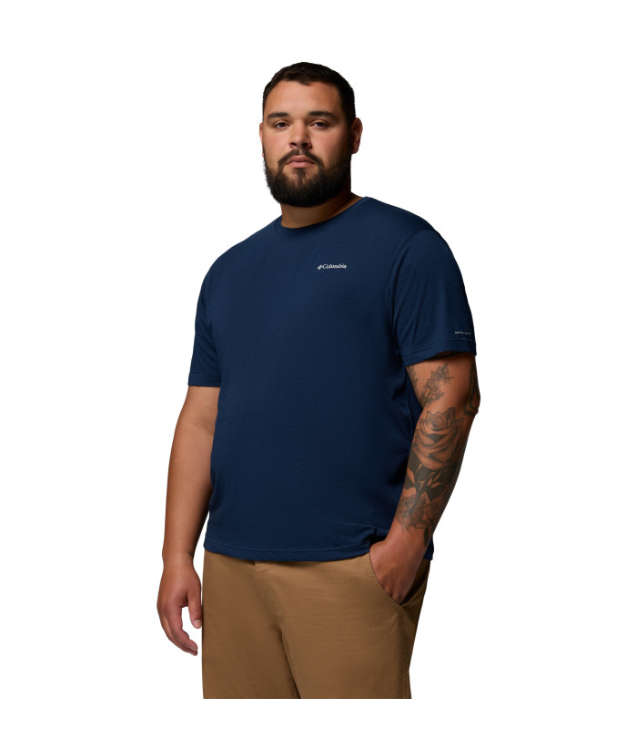 Columbia Ανδρικό Μπλουζάκι Thistletown Hills Collegiate Navy Heather - tokatlis.gr