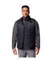 Columbia Ανδρικό Γιλέκο Powder Pass Hybrid Vest Black