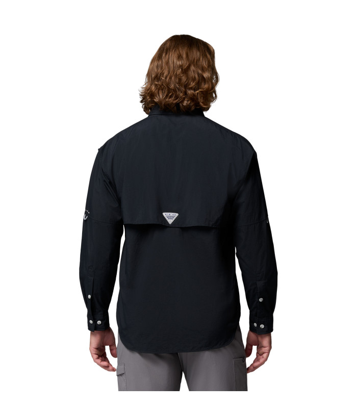 Columbia Ανδρικό Πουκάμισο Bahama II L/S Shirt Black | tokatlis.gr