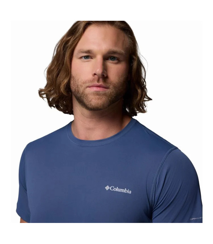 Columbia Ανδρική Μπλούζα Zero Rules Light SS Crew Dark Mountain | tokatlis.gr
